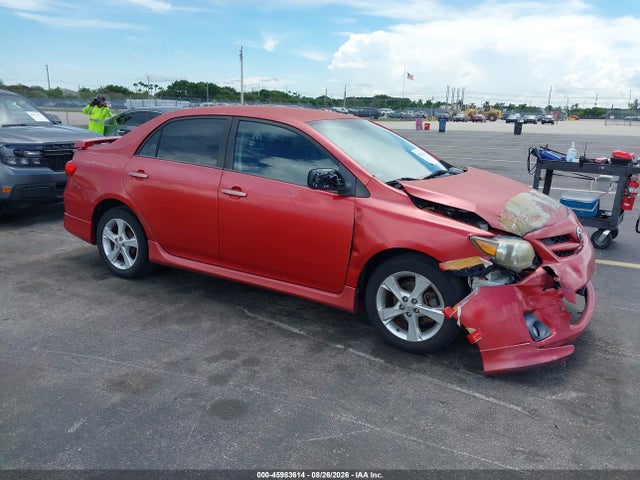 2011 Toyota Corolla S მანქანა იყიდება აუქციონზე, vin: 2T1BU4EE1BC561695, აუქციონის ნომერი: 45983614