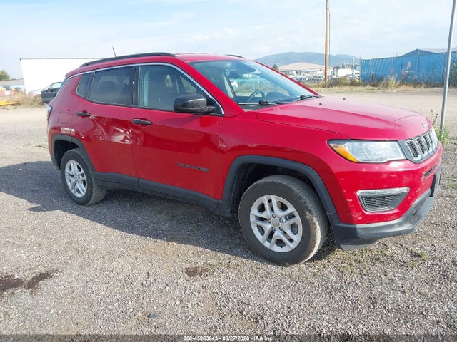 45983643 :رقم المزاد ، 3C4NJDABXKT619995 vin ، 2019 Jeep Compass Sport 4x4 مزاد بيع