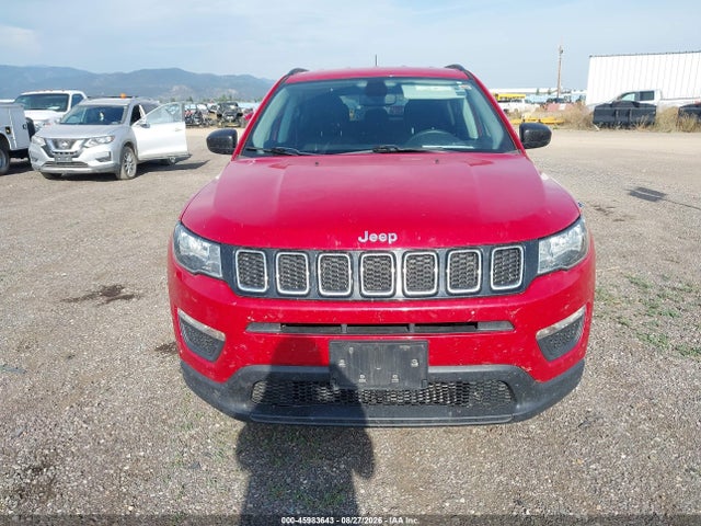 2019 Jeep Compass Sport 4x4 მანქანა იყიდება აუქციონზე, vin: 3C4NJDABXKT619995, აუქციონის ნომერი: 45983643