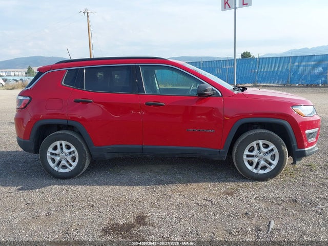 2019 Jeep Compass Sport 4x4 მანქანა იყიდება აუქციონზე, vin: 3C4NJDABXKT619995, აუქციონის ნომერი: 45983643
