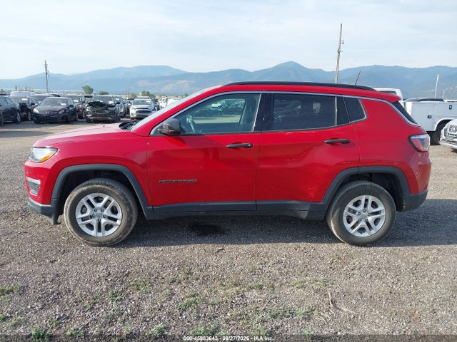 2019 Jeep Compass Sport 4x4 მანქანა იყიდება აუქციონზე, vin: 3C4NJDABXKT619995, აუქციონის ნომერი: 45983643