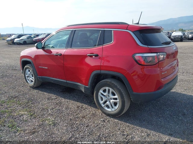 2019 Jeep Compass Sport 4x4 მანქანა იყიდება აუქციონზე, vin: 3C4NJDABXKT619995, აუქციონის ნომერი: 45983643