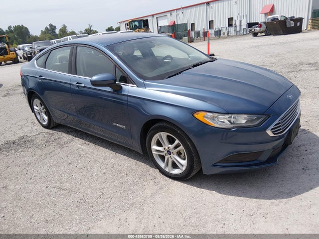 Продаж на аукціоні авто 2018 Ford Fusion Hybrid S, vin: 3FA6P0UU6JR271431, номер лоту: 45983709