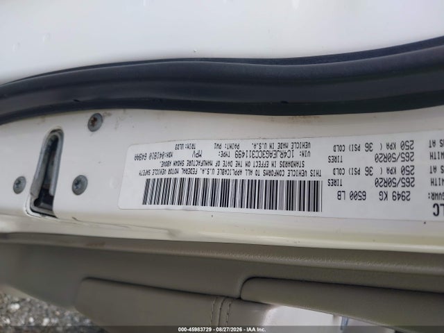 Продажа на аукционе авто 2012 Jeep Grand Cherokee Laredo, vin: 1C4RJEAG3CC311499, номер лота: 45983729