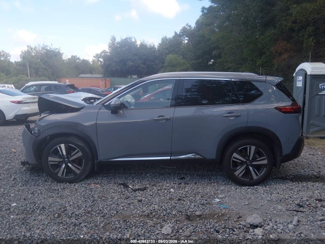 45983733 :رقم المزاد ، JN8AT3DD5MW312168 vin ، 2021 Nissan Rogue Platinum Intelligent Awd مزاد بيع