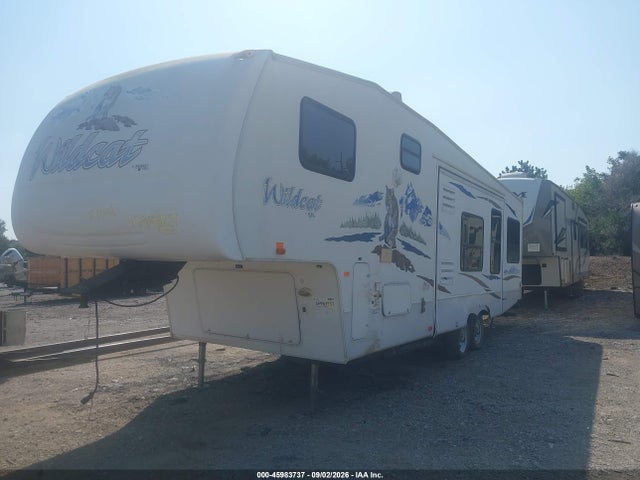 Продажа на аукционе авто 2006 Forest River Wildcat 30lswb 5th Whl Travel Trailer, vin: 4X4FWCF276V013630, номер лота: 45983737