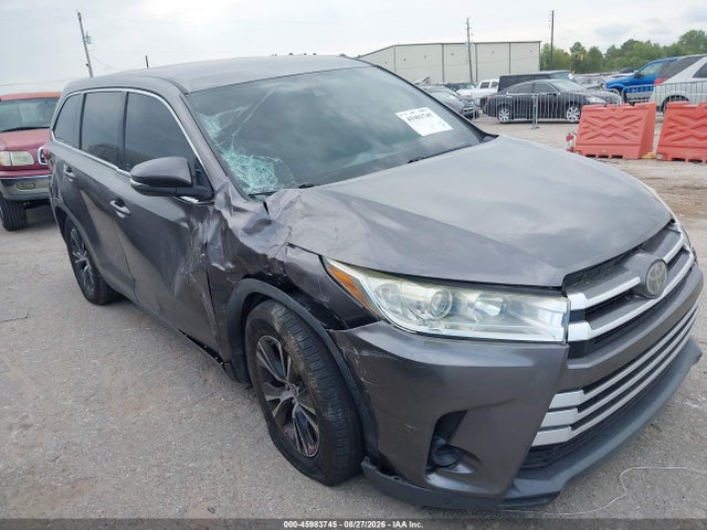 45983745 :رقم المزاد ، 5TDZARFHXKS060244 vin ، 2019 Toyota Highlander Le مزاد بيع