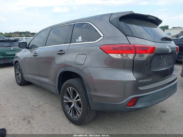 Продаж на аукціоні авто 2019 Toyota Highlander Le, vin: 5TDZARFHXKS060244, номер лоту: 45983745