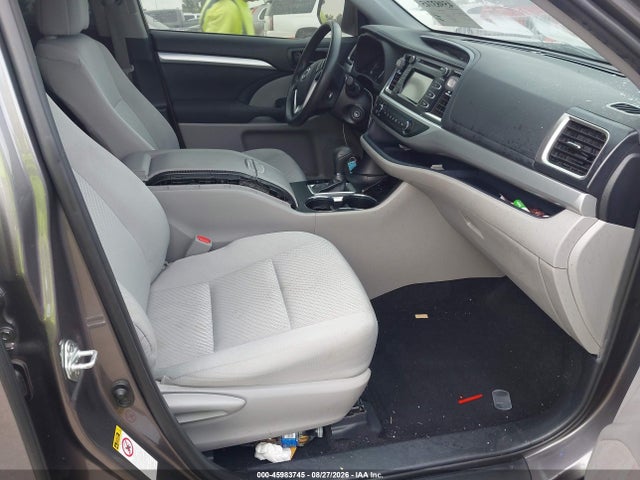 Продаж на аукціоні авто 2019 Toyota Highlander Le, vin: 5TDZARFHXKS060244, номер лоту: 45983745