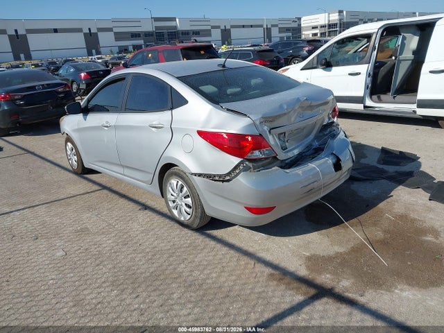 45983762 :رقم المزاد ، KMHCT4AE9GU044261 vin ، 2016 Hyundai Accent Se مزاد بيع