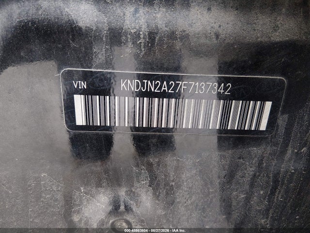 Aukcja sprzedaży 2015 Kia Soul, vin: KNDJN2A27F7137342, numer aukcji: 45983804