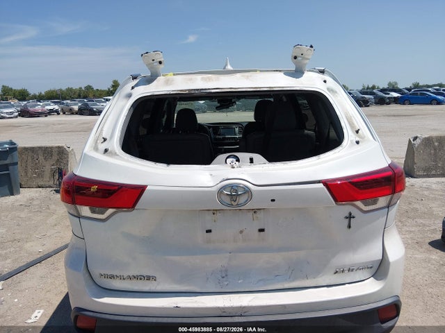 2018 Toyota Highlander Xle მანქანა იყიდება აუქციონზე, vin: 5TDJZRFH1JS490944, აუქციონის ნომერი: 45983885