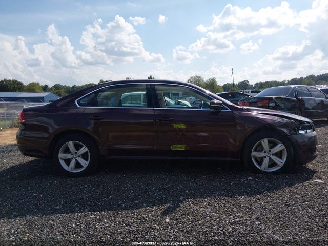 45983937 :رقم المزاد ، 1VWBN7A30DC012212 vin ، 2013 Volkswagen Passat 2.0l Tdi Se مزاد بيع