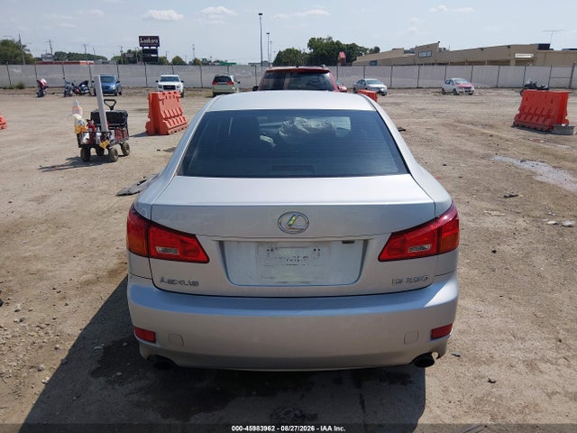 2006 Lexus Is 250 მანქანა იყიდება აუქციონზე, vin: JTHBK262165019982, აუქციონის ნომერი: 45983962