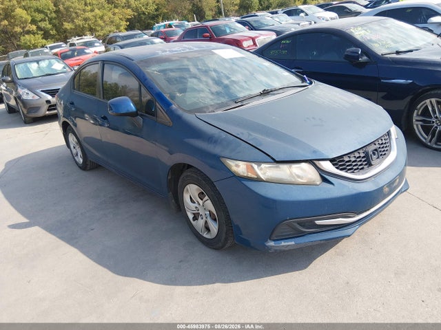 Auction sale of the 2013 Honda Civic Lx, vin: 2HGFB2F57DH570602, lot number: 45983975
