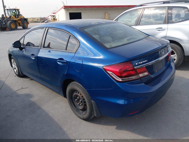 2013 Honda Civic Lx მანქანა იყიდება აუქციონზე, vin: 2HGFB2F57DH570602, აუქციონის ნომერი: 45983975