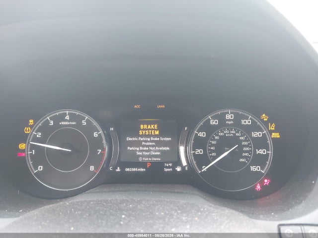 45984011 :رقم المزاد ، 5J8TC1H50KL012470 vin ، 2019 Acura Rdx Technology Package مزاد بيع