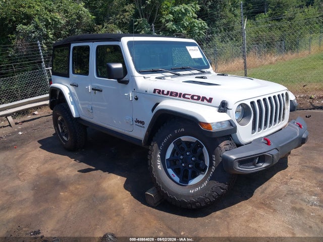 45984028 :رقم المزاد ، 1C4HJXFG1KW658312 vin ، 2019 Jeep Wrangler Unlimited Rubicon 4x4 مزاد بيع