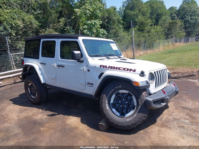 45984028 :رقم المزاد ، 1C4HJXFG1KW658312 vin ، 2019 Jeep Wrangler Unlimited Rubicon 4x4 مزاد بيع
