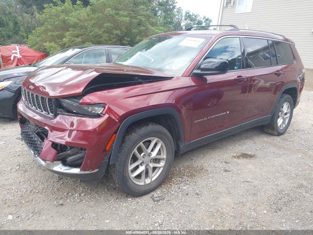 45984031 :رقم المزاد ، 1C4RJKAG7M8153591 vin ، 2021 Jeep Grand Cherokee L Laredo 4x4 مزاد بيع
