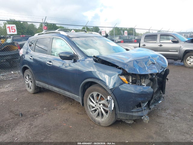 Auction sale of the 2015 Nissan Rogue Sl, vin: 5N1AT2MV0FC906830, lot number: 45984057