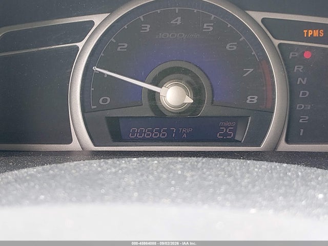 2009 Honda Civic Lx-s მანქანა იყიდება აუქციონზე, vin: 2HGFA16639H509616, აუქციონის ნომერი: 45984088