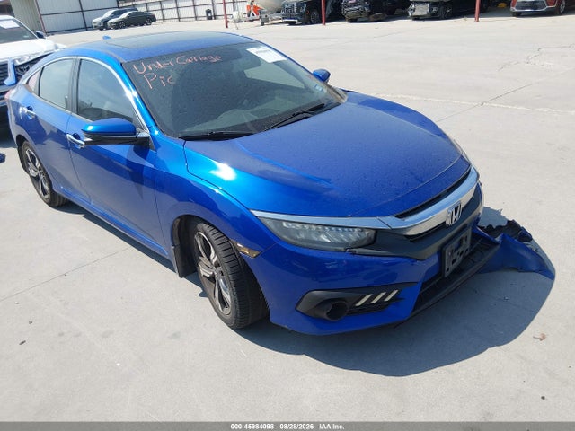 2016 Honda Civic Touring მანქანა იყიდება აუქციონზე, vin: 19XFC1F99GE022660, აუქციონის ნომერი: 45984098