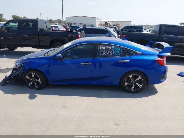 2016 Honda Civic Touring მანქანა იყიდება აუქციონზე, vin: 19XFC1F99GE022660, აუქციონის ნომერი: 45984098