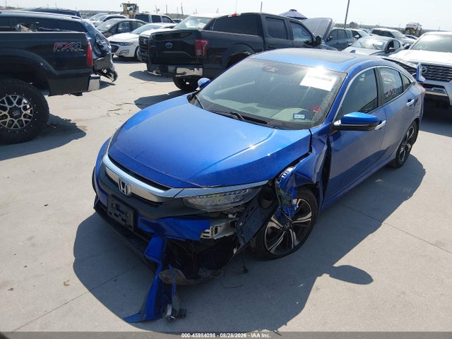 2016 Honda Civic Touring მანქანა იყიდება აუქციონზე, vin: 19XFC1F99GE022660, აუქციონის ნომერი: 45984098