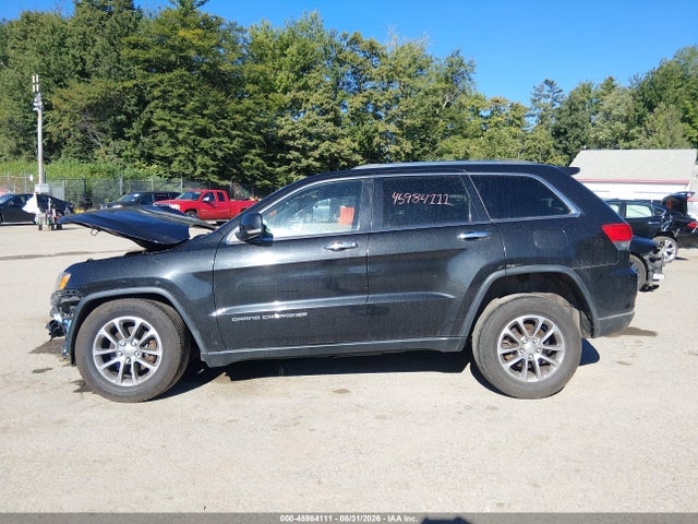 2014 Jeep Grand Cherokee Limited მანქანა იყიდება აუქციონზე, vin: 1C4RJFBG1EC482176, აუქციონის ნომერი: 45984111
