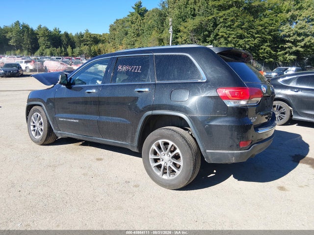2014 Jeep Grand Cherokee Limited მანქანა იყიდება აუქციონზე, vin: 1C4RJFBG1EC482176, აუქციონის ნომერი: 45984111