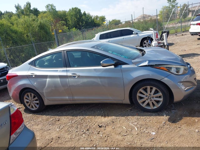 2015 Hyundai Elantra Se მანქანა იყიდება აუქციონზე, vin: 5NPDH4AEXFH601844, აუქციონის ნომერი: 45984128