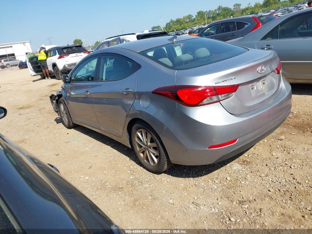 2015 Hyundai Elantra Se მანქანა იყიდება აუქციონზე, vin: 5NPDH4AEXFH601844, აუქციონის ნომერი: 45984128