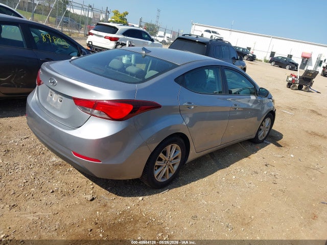 2015 Hyundai Elantra Se მანქანა იყიდება აუქციონზე, vin: 5NPDH4AEXFH601844, აუქციონის ნომერი: 45984128