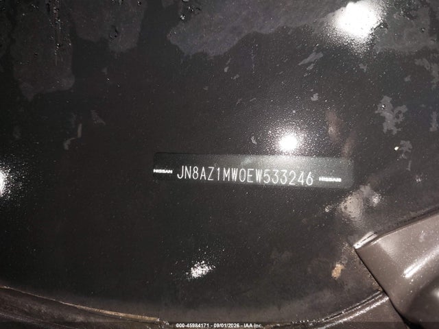 45984171 :رقم المزاد ، JN8AZ1MW0EW533246 vin ، 2014 Nissan Murano Sl مزاد بيع