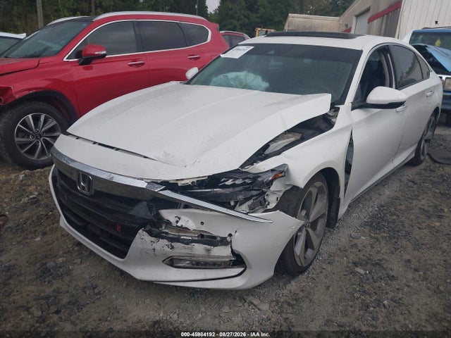 45984192 :رقم المزاد ، 1HGCV1F90JA067432 vin ، 2018 Honda Accord Touring مزاد بيع
