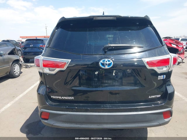 Продажа на аукционе авто 2014 Toyota Highlander Hybrid Limited, vin: 5TDDCRFHXES005575, номер лота: 45984202