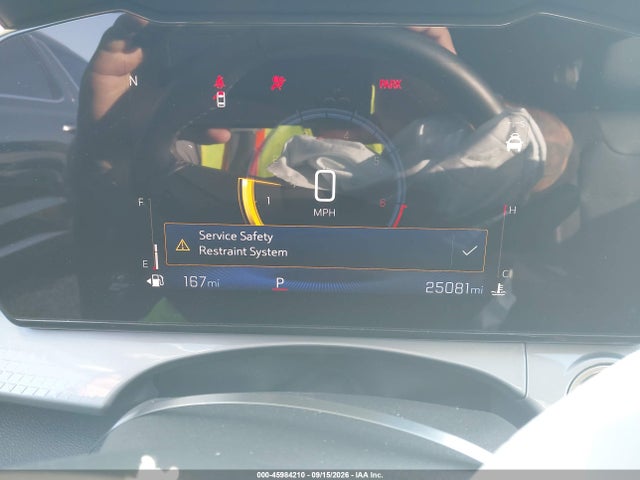 45984210 :رقم المزاد ، KL77LHEP1SC053475 vin ، 2025 Chevrolet Trax Fwd Lt مزاد بيع