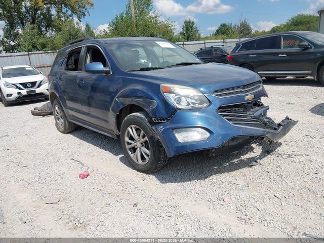 2016 Chevrolet Equinox Lt მანქანა იყიდება აუქციონზე, vin: 2GNFLFEK9G6322062, აუქციონის ნომერი: 45984211