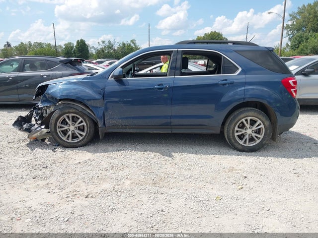 2016 Chevrolet Equinox Lt მანქანა იყიდება აუქციონზე, vin: 2GNFLFEK9G6322062, აუქციონის ნომერი: 45984211