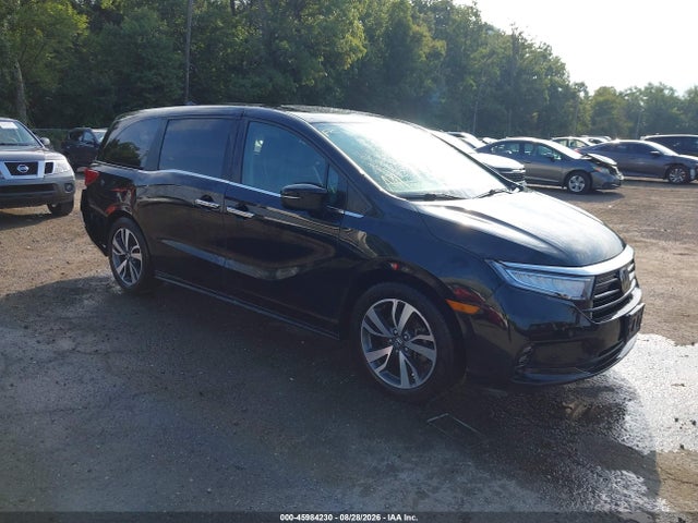 2022 Honda Odyssey Touring მანქანა იყიდება აუქციონზე, vin: 5FNRL6H86NB049661, აუქციონის ნომერი: 45984230