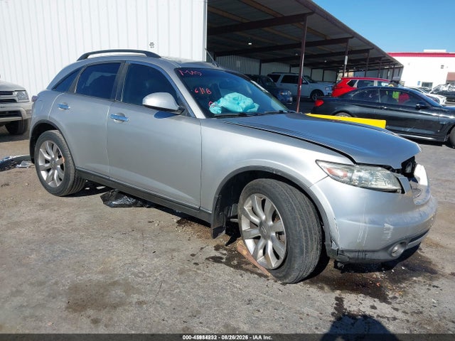 2005 Infiniti Fx35 მანქანა იყიდება აუქციონზე, vin: JNRAS08W55X208820, აუქციონის ნომერი: 45984232