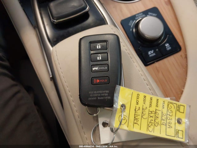 Продаж на аукціоні авто 2019 Lexus Rx 450hl Premium, vin: JTJDGKCA4K2006272, номер лоту: 45984234