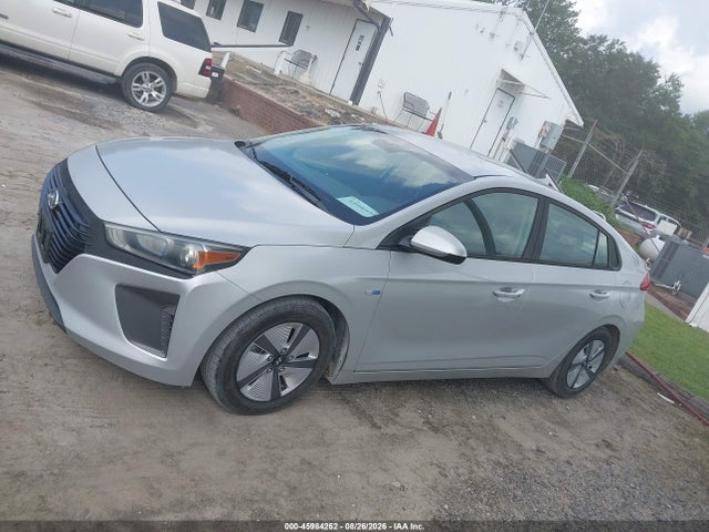45984252 :رقم المزاد ، KMHC65LC2JU099912 vin ، 2018 Hyundai Ioniq Hybrid Blue مزاد بيع