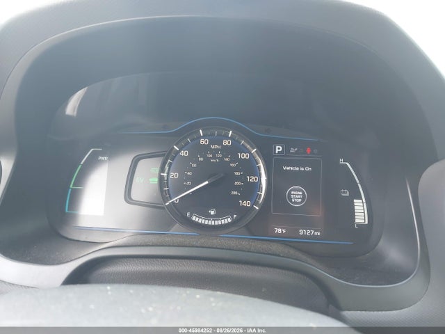 45984252 :رقم المزاد ، KMHC65LC2JU099912 vin ، 2018 Hyundai Ioniq Hybrid Blue مزاد بيع