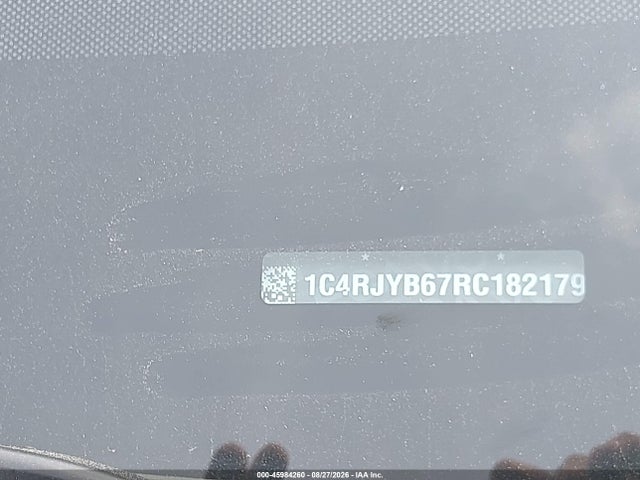 1C4RJYB67RC182179 Jeep Grand Cherokee 4xe