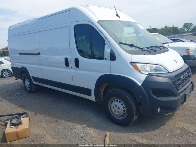 45984292 :رقم المزاد ، 3C6MRVJG7SE504868 vin ، 2025 Ram Promaster 3500 Cargo Van Tradesman High Roof 159 Wb Ext مزاد بيع