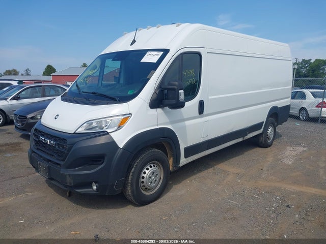 45984292 :رقم المزاد ، 3C6MRVJG7SE504868 vin ، 2025 Ram Promaster 3500 Cargo Van Tradesman High Roof 159 Wb Ext مزاد بيع