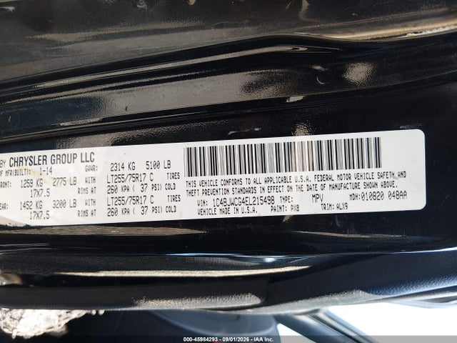 2014 Jeep Wrangler Rubicon X მანქანა იყიდება აუქციონზე, vin: 1C4BJWCG4EL215498, აუქციონის ნომერი: 45984293