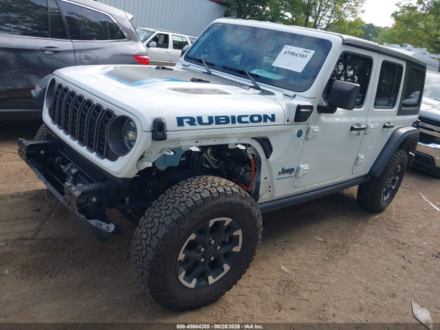Продажа на аукционе авто 2024 Jeep Wrangler 4xe Rubicon 4xe, vin: 1C4RJXR63RW223650, номер лота: 45984305